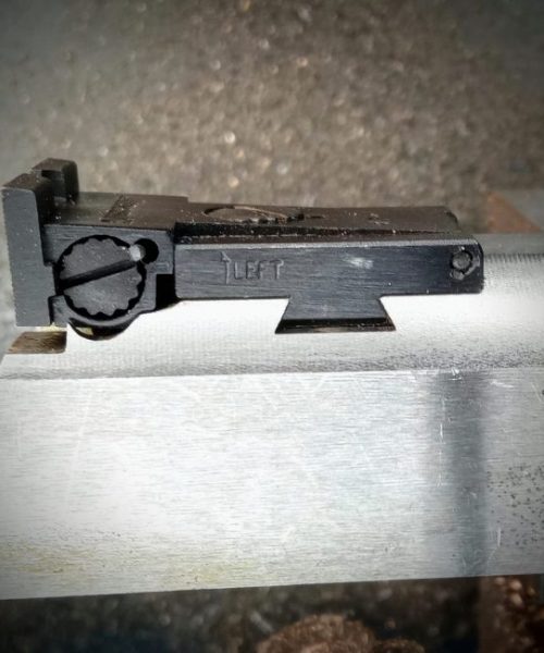 Bo-Mar Cut su flat-top con tacca montata