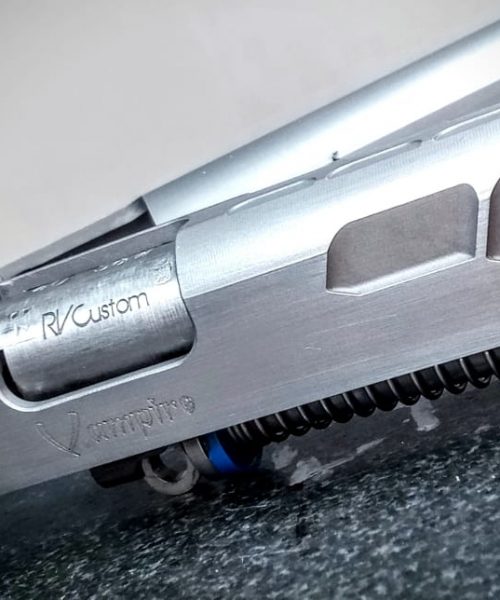 Canna più carrello (Kit-Conv) VampireComp .40s&W in fase finale di lavorazione