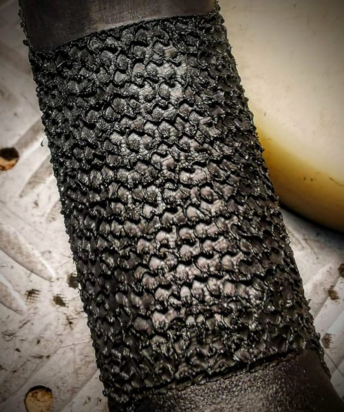 Glock Front strap con radius e stippling